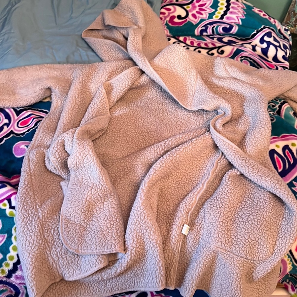 Grey bear coat